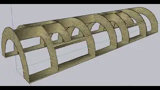 Sketchup Tutorial | Learn Sketchup | Bending arch #sketchup #sketchuptutorial #viral