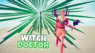 WITCH DOCTOR vs EVERY FACTION | TABS Totally Accurate Battle Simulator