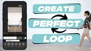 How To Create Seamless Loop Video - TikTok / Reels | Mobile Video Editing Tutorial