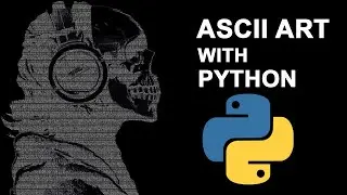 Convert image into ASCII Art using python (2 lines)