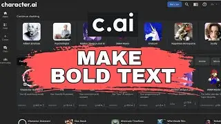 How to Make Bold Text in Character AI 2024?