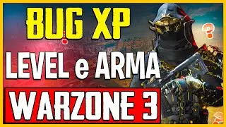 NOVO BUG XP LEVEL WARZONE 3! COMO UPAR ARMA MAIS RÁPIDO NO WARZONE 3