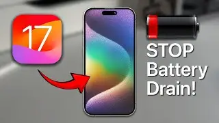 STOP iPhone Battery Drain | 5 Optimal iPhone Battery Features (iOS 17)