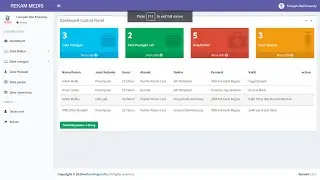 Rekam Medis Berbasis Website - PHP & MYSQL