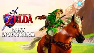 Zelda: Ocarina Of Time 24/7 Chill Stream - Full Game 100% Walkthrough