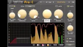 Parallel Compression using FabFilter Pro-C