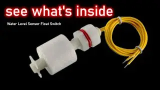 Inside Water Level Sensor Floating Switch || Water Level Liquid Sensor Tank Pool, How Does It Works