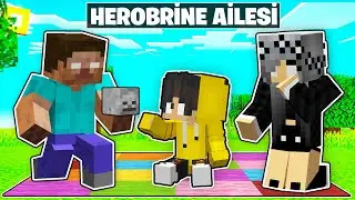 HEROBRİNE AİLESİ BENİ EVLAT EDİNDİ! - Minecraft