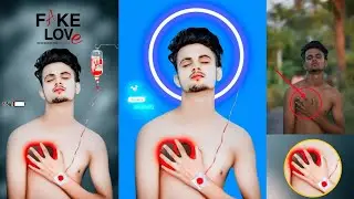 Broken😭Heart❤ Photo Editing Full Hd Hindi Tutorial Sad Photo Editing Face Smooth