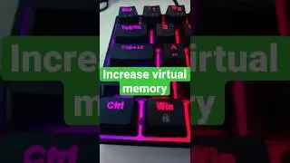 How to increase virtual memory in Windows for Gaming