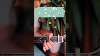 Dial Drunk Noah Kahan Guitar Tutorial // Dial Drunk Guitar Lesson #shorts