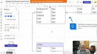 COP4708 Applied Database I - Create ERD with LucidChart in 5 minutes