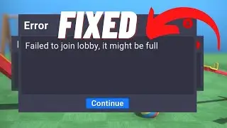 How to Fix Crab Game Failed to Join Lobby Error