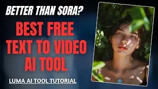 Best Free AI Text-to-Video Generator 2024 | Luma AI Dream Machine Tutorial | Sora AI Alternative