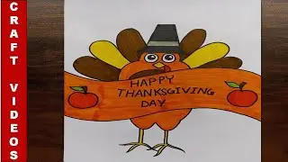 TURKEY DRAWING FOR THANKSGIVING DAY