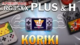 Anbernic RG35xx Plus MELHOR QUE NUNCA! Batocera / Koriki CFW CHEGOU!