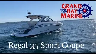 Grand Bay Marine Walk Through Featuring the Regal 35 Sport Coupe