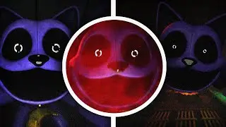 Poppy Playtime: Chapter 3 - CatNap's ALL Jumpscares (Small Version) [Fanmade]