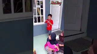 LUKA AZKA DI PAKAIN HANSAPLAS SAMA TIAN☺️🙏 #trending #funny #viral #ngeshortsbareng