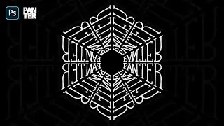 How to Design Mandala Text | Photoshop Tutorial