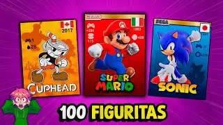 Hice 100 FIGURITAS de VIDEOJUEGOS