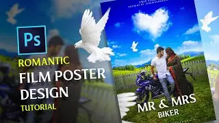 Romantic Film Poster Design Tutorial - Photoshop Tutorial 2021