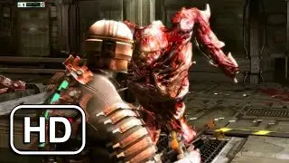 DEAD SPACE - All Hunter/Regenerator Scenes [HD]