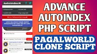 Autoindex php script || song downloading script || Mp3 player script || skyitech music script 2024