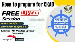 CKAD Preparation | CKAD Tutorial Live | Kubernetes Certification Preparation