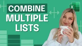 How to Combine Lists into One Dynamic Excel List