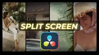 How To Split Screens in Davinci Resolve 19 | Vertical