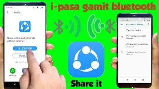 Paano ba i-Send ang Share-it App sa ibang Phone Gamit ang Bluetooth