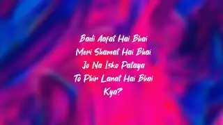 Top Tucker (Lyrical Video) | Badshah, Jonita Gandhi