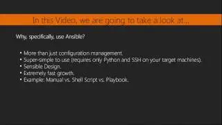 Ansible 2 For Beginners: Linux Automation Course Overview