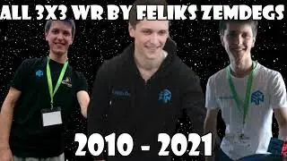 All 3x3 World Records By Feliks Zemdegs