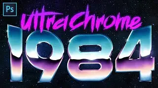 How to Create Super Rad 80's Chrome in Photoshop!