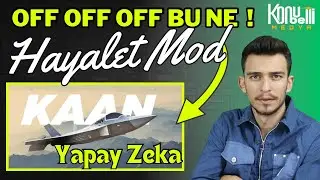 MMU KAAN ''Hayalet Mod'' için, yapay zekayla pilota konum verecek !! Savunma Sanayi