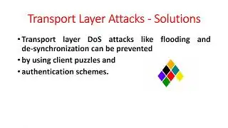 Transport Layer Attacks, Application Layer attacks and its solution in WSN