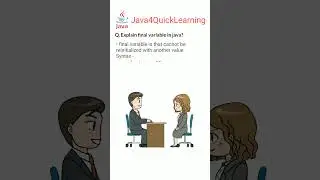 Explain final variable in java 