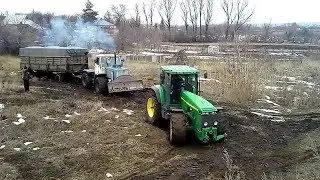 ВОДИТЕЛЬ КАМАЗА СЧАСТЛИВЧИК!!!/УПЕРТЫЙ ПРИЦЕП(часть вторая)
