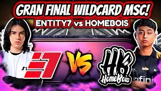 MSC 2024 WILDCARD GRAND FINAL! ENTITY7 vs HOMEBOIS | MOBILE LEGENDS