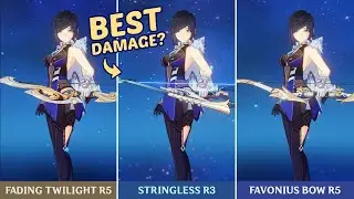 Yelan 4 Star F2P Weapon Quick Comparison