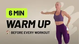 6 Min Full Body Warm Up - For at Home Workouts | Warm Up Before A Workout