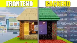 Lo qué hay detrás de una PÁGINA WEB explicado con MINECRAFT!