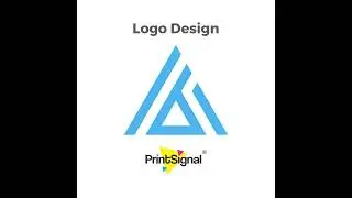 Logo Design Letter AB | Corel Draw Graphics for beginners | # PrintSignal