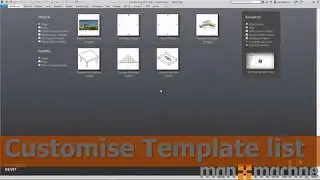 Revit - Customise Template List