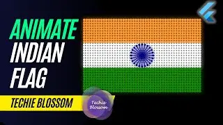 Indian Flag Animation | Unleash the power of AnimatedPositioned | Flutter