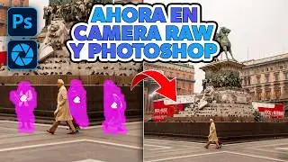 🚀 ¡Adiós distracciones en 1 CLIC! NUEVA HERRAMIENTA en Camera Raw y Photoshop