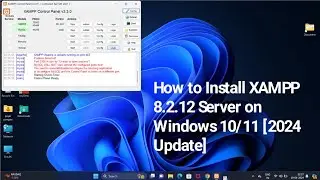 How to Install XAMPP 8.2.12 Server on Windows 10/11 [2024 Update]