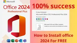 How to Download and Install Microsoft Office 2024 for Free on Win 11, 10 (100% success)